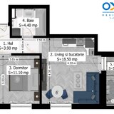 Rahova, Oxy Residence 2, studio 44 mp, mega discount